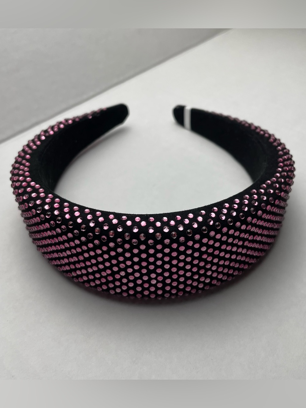 Claires Headband Women’s Pink Rhinestone Gems Hair Accessory Costume Cosplay